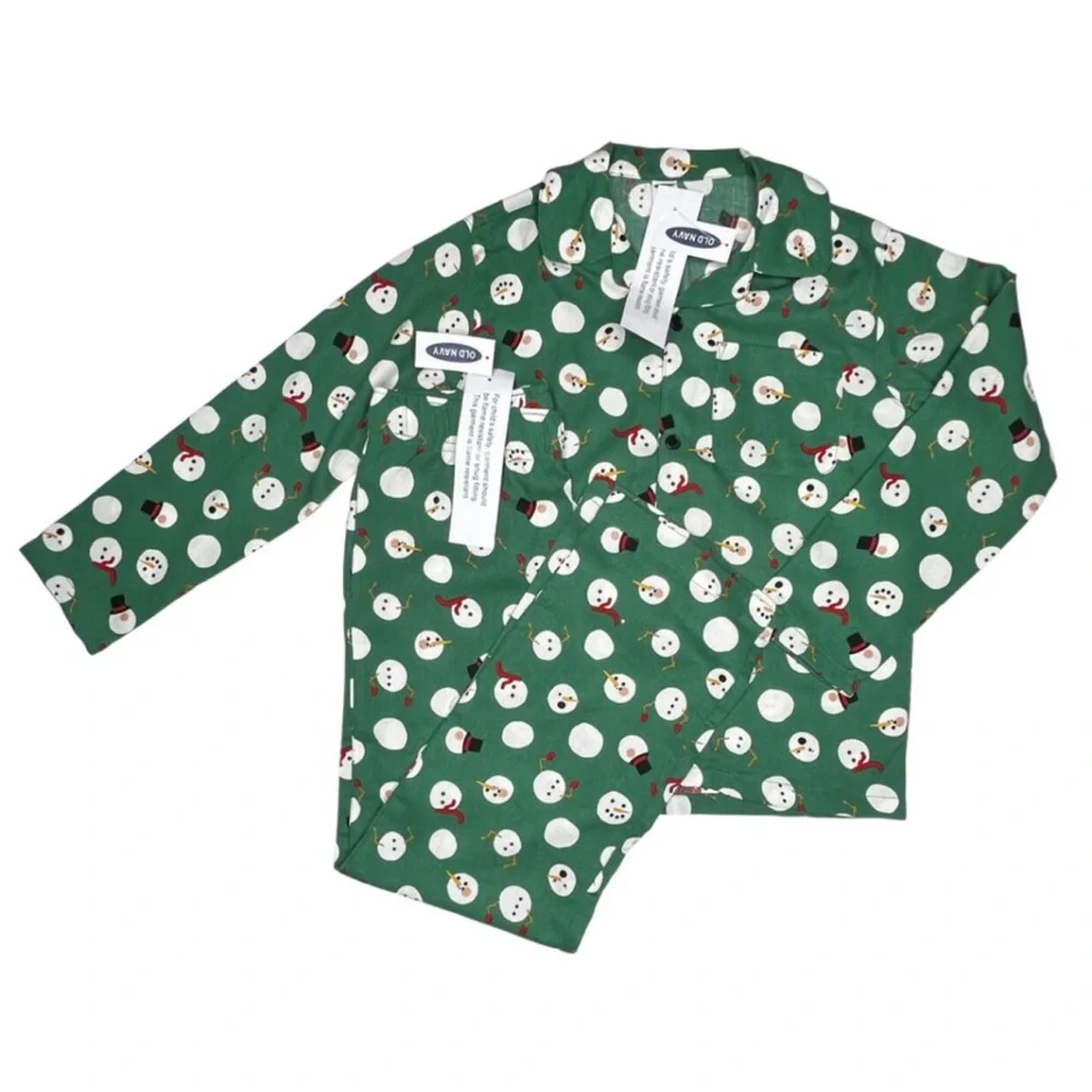 Old‎ Navy Snowman Pajamas